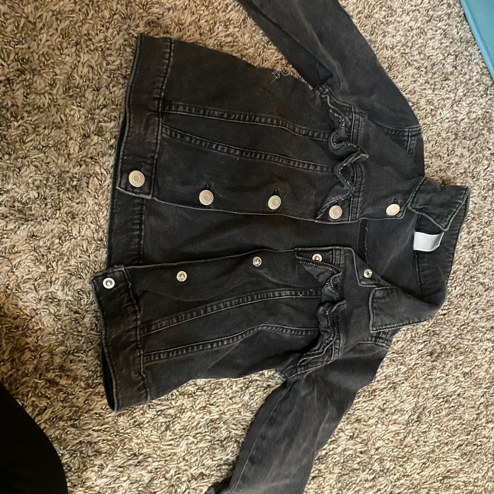 Black Jean Jacket